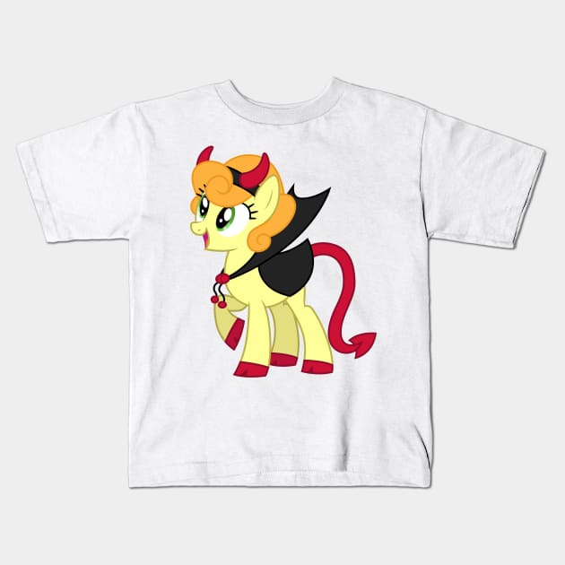 Devil Golden Harvest Kids T-Shirt by CloudyGlow